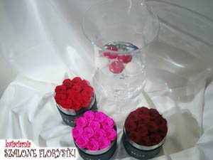 Róże stabilizowane Rose Belle